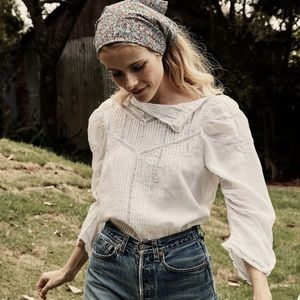 DOEN  Albertine Top - Salt - Small